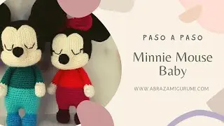 Minnie Mouse Baby Amigurumi