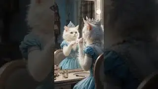 cat makeup #pets #catlovers #cutecat #funnycatvideos  #catvideos #aishorts #catfunny #catmakeup #ai