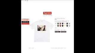 SupCopAuto: Supreme FW18 Week 10 LIVE Cop Video - The Killer Trust tee