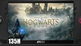 Hogwarts Legacy | MSI Claw Ultra 5 | Recommended Settings | Performance Test!