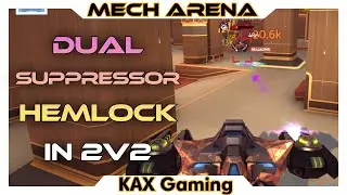 Storm Lacewing Power Positions in 2v2👀 | Dual Suppressor 10 Hemlock- Mech Arena