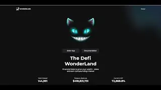 72,700% sustainable APY by staking Wonderland $TIME