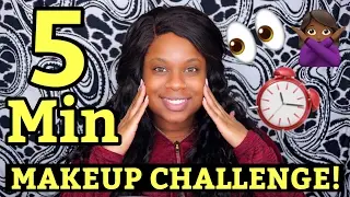 5 Min Makeup Challenge! | Kharisma Beauty