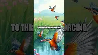 The Hidden Serenade of the Mangrove Kingfisher and Seaside Bluebells