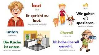 40 Everyday German Adverbs with Examples