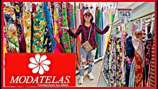 TELAS ESTAMPADAS 🌸🌼 EN MODATELAS ♥️🌟 RECORRIDO 👏