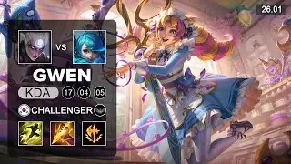 Gwen vs Diana Jungle - KR Challenger - Patch 26.01 Season 16