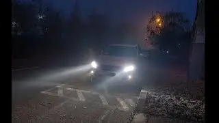 Osram Cool Blue intense H7 and H1 Bulbs tested on reflector headlight!