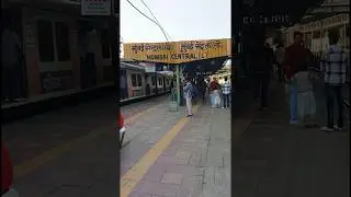 Mumbai Central Railway station #travel #maharashtraexpress #publictransport #train