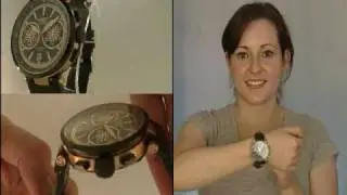 Hi Tech Aviator Wristwatch Russian Chronograph w/Carbon Fiber Dial