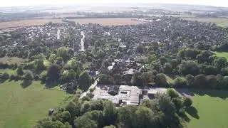Cholsey Fields proposed site from St. Mary's Church