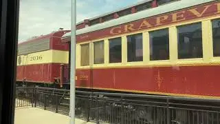 A ride on TexRail from Grapevine - Ft. Worth -Part 1
