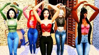 Katseye - Internet Girl I Sims 4 Dance Animation Download from Patreon 💞💞