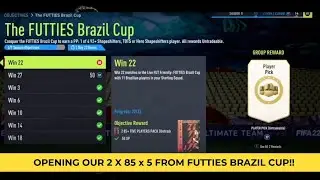 Opening Our 2 x 85 x 5 From 22 Wins From The Futties Brazil Cup!