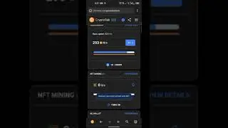 second day of crypto tab mining #crypto #cryptotab #earnmoneyonline #online #tech #ytshorts #shorts