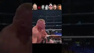 Brock Lesnar vs WWE Legends