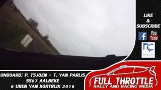 Onboard | P. Tsjoen - T. Van Parijs | SS07 Aalbeke | 6 Uren Van Kortrijk 2016
