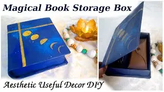 How to Make SECRET BOX | DIY BOOK BOX | BOOK STORAGE BOX DIY | SECRET STORAGE