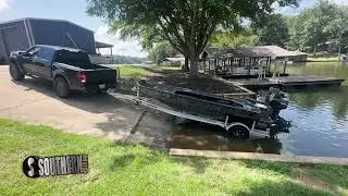 TRAILERING A BOAT QUICKLY AND SAFELY 