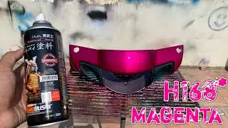 How to Spray Samurai Paint Magenta H168* #magenta