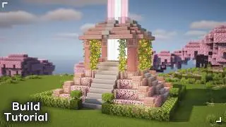 🌸 Ultimate Cherry Blossom Beacon 💡 (All 6 Effects) | Minecraft Tutorial