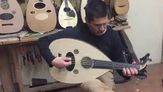 Manol style oud made by Dimitris 57cm scale played by ILIAS