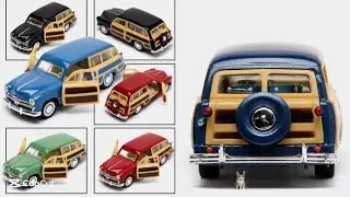 1949 Ford Woody Wagon made by Kinsmart.