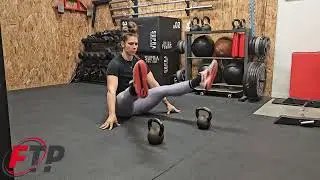 Seated Leg Raise to Straddle Leg Raise over objects