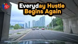 Afternoon Drive to Work in Toronto 🇨🇦