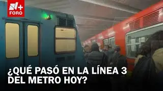 Pánico en la Línea 3: Desalojan estación Juárez por presencia de humo en el Metro - Las Noticias