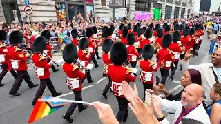 Unforgettable Moments...The Royal Guards and Military  Join Pride Day Parade! 🌈👑