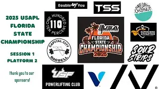 2025 USAPL Florida State Championship  -  Session 1 Platform 2