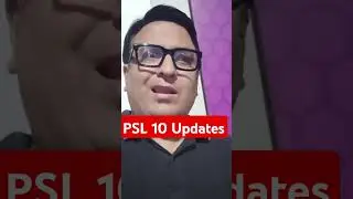 PSL 10 Updates | Ali Tareen vs PSL