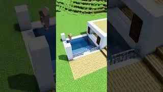 Minecraft Modern House #shorts