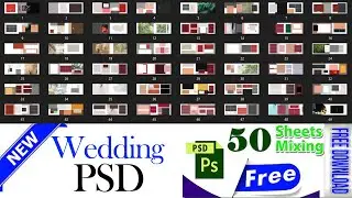 2026 NEW FREE DOWNLOAD  ALBUM PSD WEDDING ALBUM DESIGN I || album design  photoshop 2 #psd