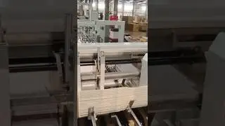 #foldergluer #machine with #box size preset and memory function for 4 corner #package #box with lid