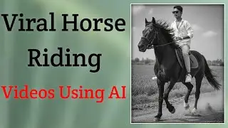 Horse riding video create AI  || horse riding video Kaise banaye || Ai Video image ||