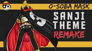 One Piece &ndash; SANJI O-Soba Mask Stealth Black Theme | HQ Remake | [Styzmask]
