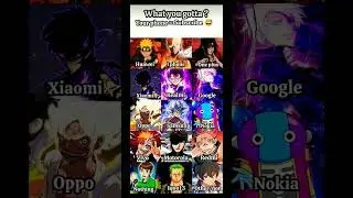 Your phone = Subscribe 😅 What you gotta ? #anime #phone #character #narutofan345