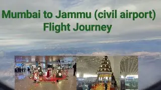 Mumbai to Jammu flight journey | Himalayan Range | Sky View | IndiGo Flight delayed 1 hour