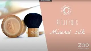 How to refill your ZAO Makeup Loose Powder - Mineral Silk Foundation