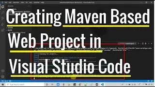 Как создать веб-проект на основе Maven в Visual Studio Code? | Настройка Maven VS Code