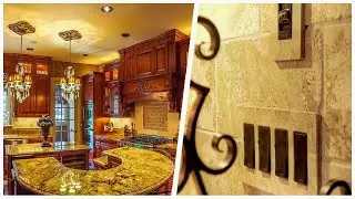 75 Yellow Kitchen With Beige Backsplash Design Ideas You'll Love ☆