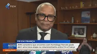 JMN diz que encontro com homólogo francês pode reforçar relação CV-França