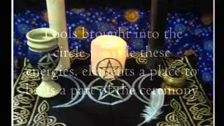 Altar Ritual Ceremonial Sacred Space in Wicca Witchcraft Paganism