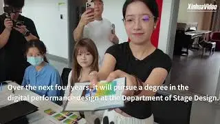 Chinas erster Roboter-Doktorand begibt sich auf k&uuml;nstlerische KI-Reise