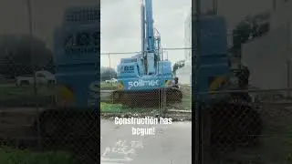 Construction has begun #shorts #city #construction #building #cool