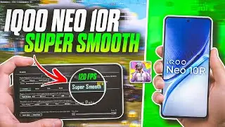 IQOO Neo 10R BGMI Super Smooth + 120FPS Test | Stable or Not?