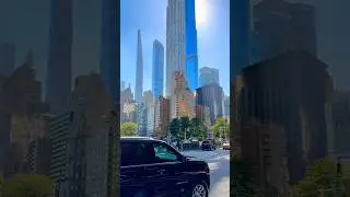 New York City 🇺🇸 Columbus Circle & Deutsche Bank Center #nyc #newyorkcity #newyork #columbuscircle