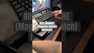 Budget Keyboard That FEELS Premium?! Aula WIN60 HE Is Insane #keyboard #pcgaming #desksetup #tech